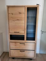 Meubels Eikenhouten Vitrinekast, Barkast, Dressoir, Huis en Inrichting, Kasten | Vitrinekasten, Ophalen, Eikenhout, Zo goed als nieuw
