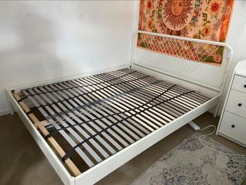 Ikea metalen bedframe 180x200 incl lattenbodem