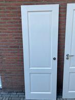 Hardhouten Binnendeuren met Beslag, Doe-het-zelf en Verbouw, Deuren en Horren, Ophalen, Gebruikt, 80 tot 100 cm, Binnendeur
