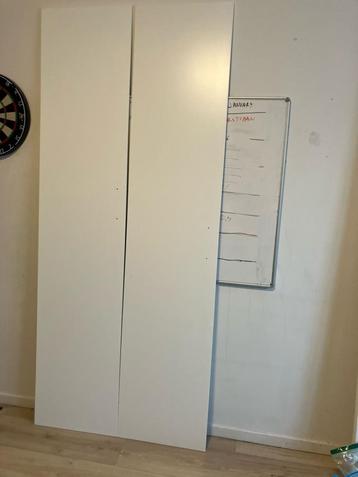 Ikea Tanem witte deuren met scharnieren (4pc) beschikbaar voor biedingen