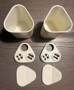 Tupperware Delta strooier/ strooibuswit 2 stuks, Ophalen of Verzenden, Gebruikt, Crème, Bus of Trommel