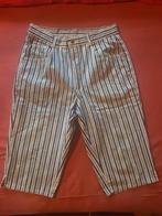 Blauw/wit gestreepte BC Orginal bermuda - maat 32, Ophalen of Verzenden, Zo goed als nieuw, Blauw
