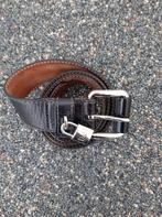 D&G leren riem zwart 80 cm, Kleding | Dames, Riemen en Ceinturen, Dolce & Gabbana, 80 tot 90 cm, 3 tot 5 cm, Tailleriem