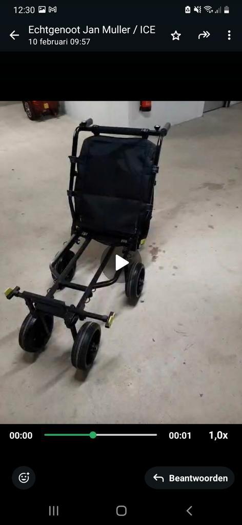 Viskar Matrix 4 wheel transporter, Diversen, Rolstoelen, Ophalen