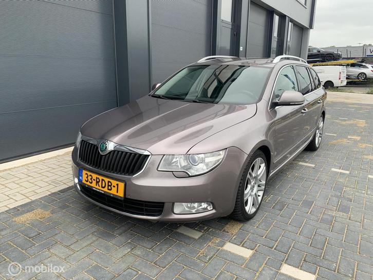 Skoda Superb Combi 1.8 TSI Elegance Business Line DSG LEER M, Auto's, Skoda, Bedrijf, Te koop, Superb, ABS, Airbags, Airconditioning