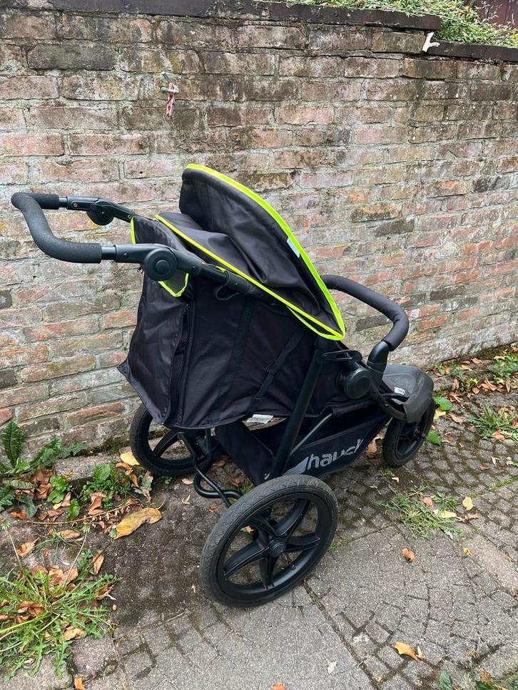 Hauck Runner Buggy - Zo goed als nieuw!, Kinderen en Baby's, Buggy's, Zo goed als nieuw, Overige merken, Verstelbare rugleuning
