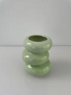 Design Vaas | Mintgroen | Organische Vorm | 12 cm hoog, Huis en Inrichting, Woonaccessoires | Vazen, Ophalen, Aardewerk of Porselein