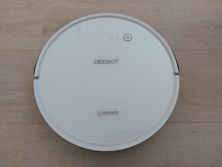 Ecovacs Deebot 605 - Robot stofzuiger met dweilfunctie, Witgoed en Apparatuur, Stofzuigers, Zo goed als nieuw, Robotstofzuiger