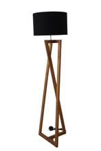Vloerlamp hout strak design, Ophalen of Verzenden, Nieuw, Hout, 150 tot 200 cm