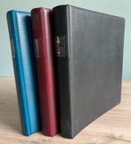 Drie Luxe Lindner albums voor papiergeld, Postzegels en Munten, Munten en Bankbiljetten | Toebehoren, Verzenden, Verzamelmap