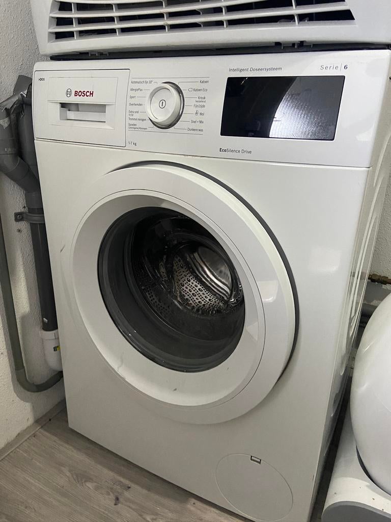 Goedwerkende Bosch Wasmachine 7kg, Huis en Inrichting, Keuken | Keukenelementen, Zo goed als nieuw, Minder dan 100 cm, 50 tot 100 cm