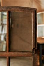 Spiegel groot | grote oude stalraam | handgemaakt | 136x80cm, Huis en Inrichting, Woonaccessoires | Spiegels, Ophalen, 100 tot 150 cm
