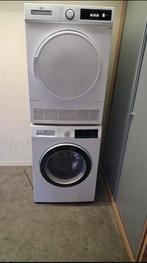 Wasmachine en droger, setje, Witgoed en Apparatuur, 6 tot 8 kg, Ophalen of Verzenden, Gebruikt, 85 tot 90 cm