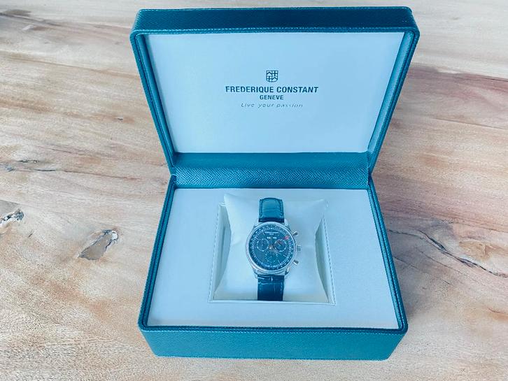 Heren horloge Frederique Constant, Sieraden, Tassen en Uiterlijk, Horloges | Heren, Zo goed als nieuw, Polshorloge, Overige merken