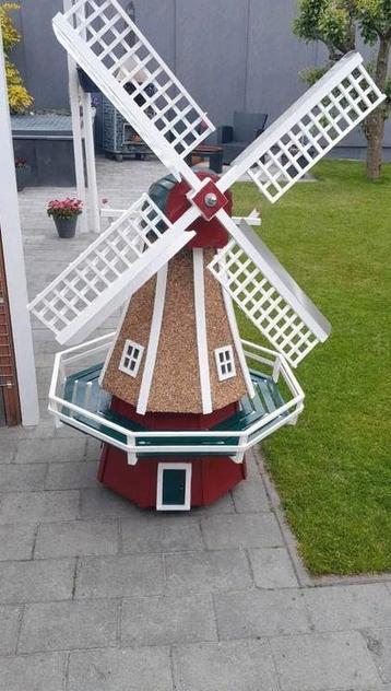 Houten tuinmolen / molen / stellingmolen  beschikbaar voor biedingen