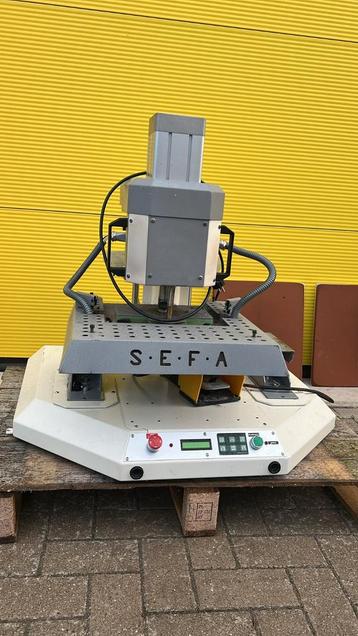 SEFA Warmtepers - Textieldruk Machine beschikbaar voor biedingen