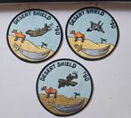 Patch Desert Shield, Ophalen of Verzenden, Zo goed als nieuw, Patch, Badge of Embleem