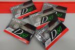 5 nieuwe vintage TDK D60 cassettebandjes geseald 15 euro !!, Ophalen, 2 t/m 25 bandjes, Overige genres, Nieuw in verpakking