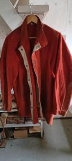 Lederen lasjas, Ophalen, Gebruikt