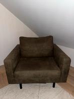 Groene Fauteuil Stoel - Goede Staat, Huis en Inrichting, Fauteuils, Ophalen, Gebruikt, 75 tot 100 cm, 75 tot 100 cm