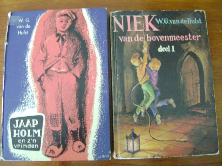 W.G. VAN DE HULST (2x) oude kinderboeken, Boeken, Kinderboeken | Jeugd | onder 10 jaar, Gelezen, Fictie algemeen, Ophalen of Verzenden