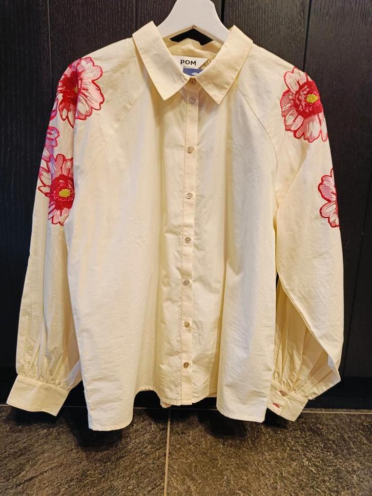 Nieuwe POM Amsterdam blouse - Maat 40, Kleding | Dames, Blouses en Tunieken, Nieuw, Maat 38/40 (M), Ophalen of Verzenden