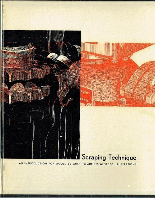Scraping Technique An Introduction Oskar Vangerow, Boeken, Kunst en Cultuur | Fotografie en Design, Zo goed als nieuw, Ophalen of Verzenden