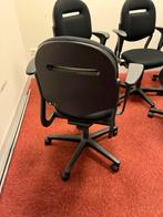 4 Bureaustoelen - Gebruikt, Goede Staat, Ophalen, Gebruikt, Zwart, Bureaustoel