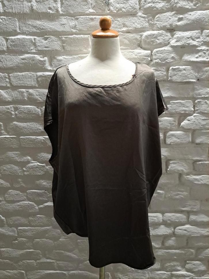 Josh V Top Maat 38, Kleding | Dames, Tops, Zo goed als nieuw, Maat 38/40 (M), Groen, Korte mouw, Verzenden