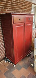 Massief eiken computerkast, Ophalen, Gebruikt, 70 tot 120 cm, 40 tot 80 cm