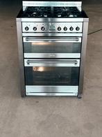 Gasfornuis Smeg Rvs 70 cm, Witgoed en Apparatuur, Fornuizen, Ophalen, 60 cm of meer, Zo goed als nieuw, Gas