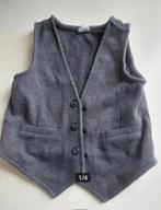 Hema Grijs Mini Gilet Mouwloos Vest Gilette Pak maat 98/104, Overige typen, Jongen of Meisje, Ophalen of Verzenden, Zo goed als nieuw