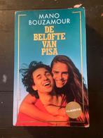 De Belofte van Pisa - Mano Bouzamour, Ophalen of Verzenden, Gelezen, Nederland