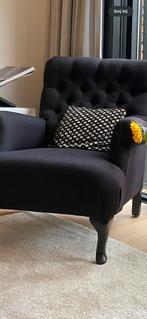 Gecapitonneerde stoelen set van 2, Huis en Inrichting, Fauteuils, Ophalen, 75 tot 100 cm, Zo goed als nieuw, Stof