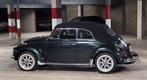 Volkswagen Kever Cabriolet Karmann 1971 Groen Metallic, Auto's, Oldtimers, Achterwielaandrijving, Zwart, Cabriolet, Volkswagen