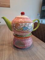 Blond Amsterdam theepot met theelichthouder, Huis en Inrichting, Keuken | Servies, Ophalen, Blond Amsterdam, Overige typen, Zo goed als nieuw