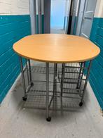 Inklapbaar tafel bartafel keukentafel, Ophalen of Verzenden, Zo goed als nieuw