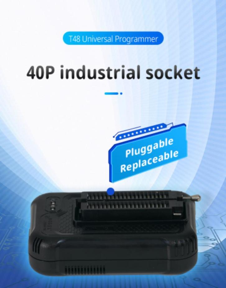 T48 nand Programmer XGecu [TL866-3G] Universal USB Bios, Hobby en Vrije tijd, Elektronica-componenten, Nieuw, Verzenden