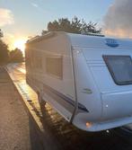 Hobby De Luxe Easy 495 KMF - vast bed, stapelbed en meer!, Caravans en Kamperen, Caravans, 75 kg, Hobby, Treinzit, Particulier