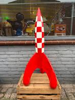 Retro Raketbeeld Kuifje - decoratie beeld, Verzamelen, Beelden en Beeldjes, Ophalen, Gebruikt, Fantasy