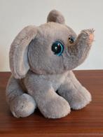 Velvet Ty beanie Olifant Knuffel - 13 cm Whopper, Ophalen of Verzenden, Zo goed als nieuw, Olifant