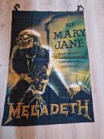 Megadeth banner/vlag, Ophalen of Verzenden, Zo goed als nieuw