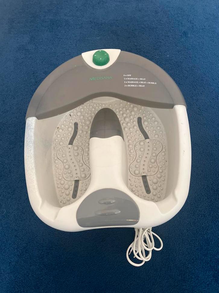 Medisana Voetenbad met Massage - Elektrisch, Witgoed en Apparatuur, Persoonlijke-verzorgingsapparatuur, Gebruikt, Hand- en Voetverzorging