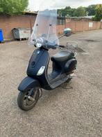 Gebro scooters: Vespa lx 45km mat blauw BJ2006, Ophalen, Gebruikt, Maximaal 45 km/u, Benzine