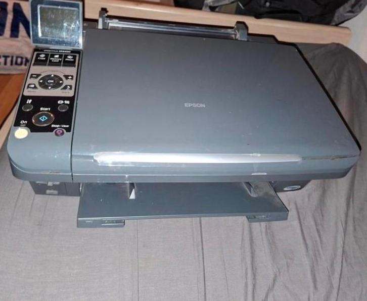 Epson DX8400 Printer/Scanner met nieuwe inktpatronen, Computers en Software, Printers, Gebruikt, All-in-one, Inkjetprinter, Kleur printen