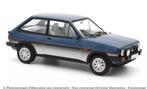 Ford Fiesta XR2 1981 Blauw Model 1/18 Norev 182744, Hobby en Vrije tijd, Modelauto's | 1:18, Auto, Norev, Ophalen of Verzenden