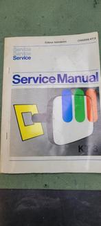Service manual KT 3 Philips, Ophalen of Verzenden, Zo goed als nieuw