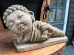 Betonnen baby boeddha, Huis en Inrichting, Woonaccessoires | Boeddhabeelden, Ophalen, Zo goed als nieuw