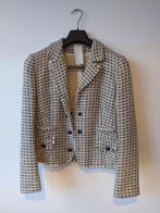 Feestelijk bouclé jasje met zilver accent * 30% Wol, Kleding | Dames, Overige typen, Overige kleuren, Maat 42/44 (L), Ophalen of Verzenden