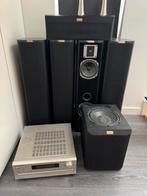 Quadral speakerset, Audio, Tv en Foto, Luidsprekers, Zo goed als nieuw, Complete surroundset, 120 watt of meer, Ophalen